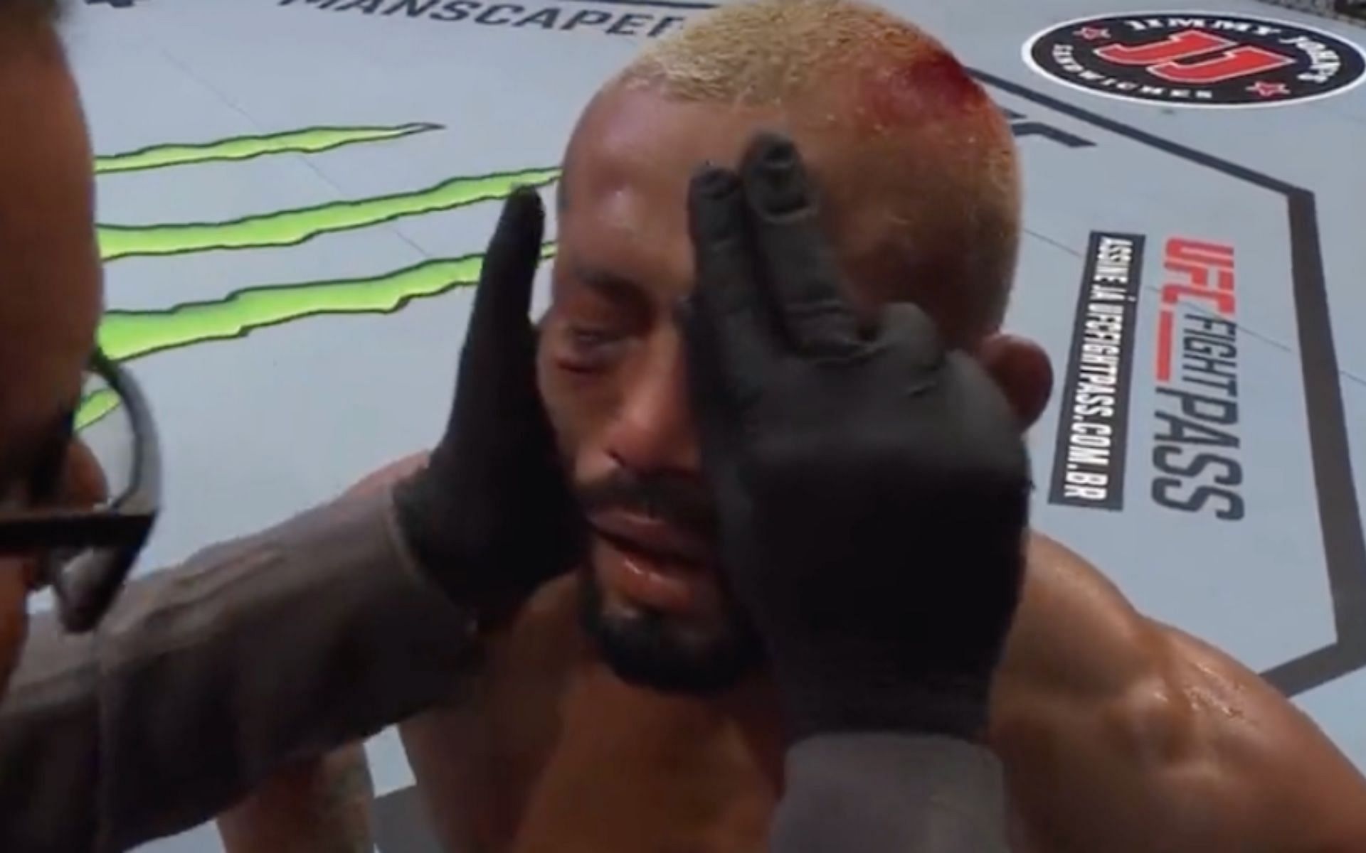 Deiveson Figueiredo at UFC 283 [Photo Courtesy @octagonobsessed on X]