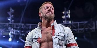 Adam Copeland (fka Edge) brings back WrestleMania attire at AEW Worlds End