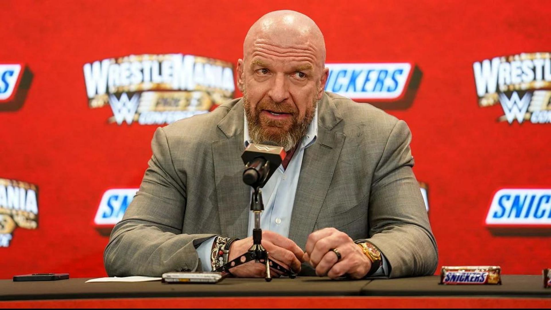 Triple H is the Chief Content Officer of WWE