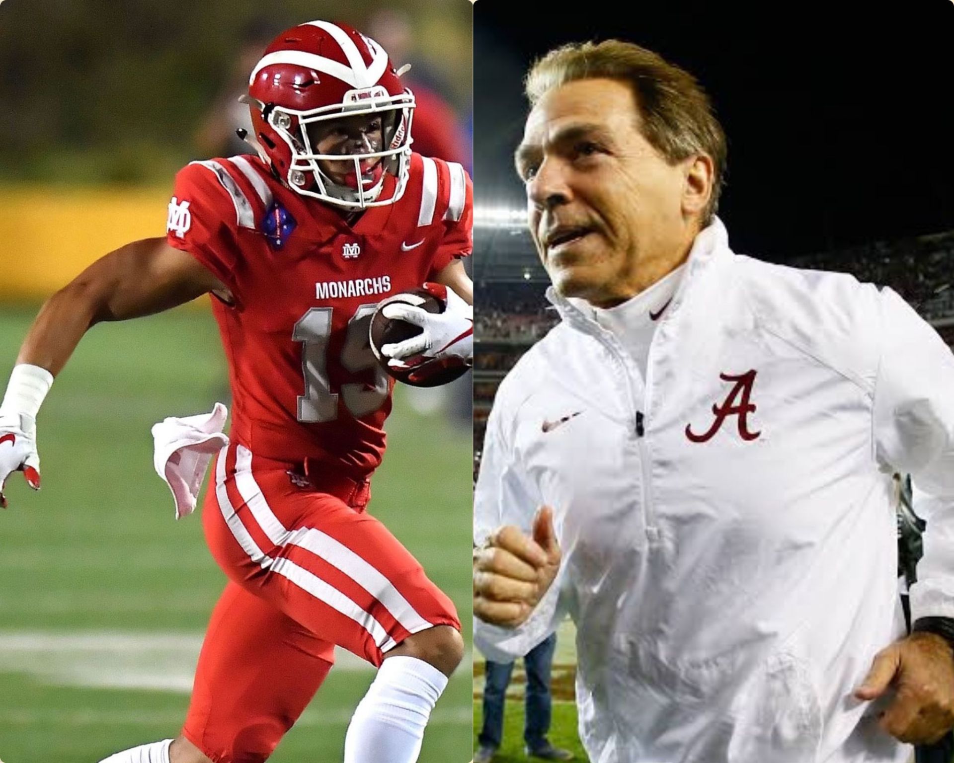 Domani Jackson: WATCH: Nick Saban makes a run to greet former USC CB ...