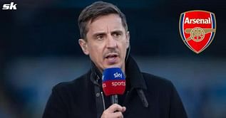 "He was really good, particularly second half" - Gary Neville praises under-fire Arsenal star for his performance against Liverpool