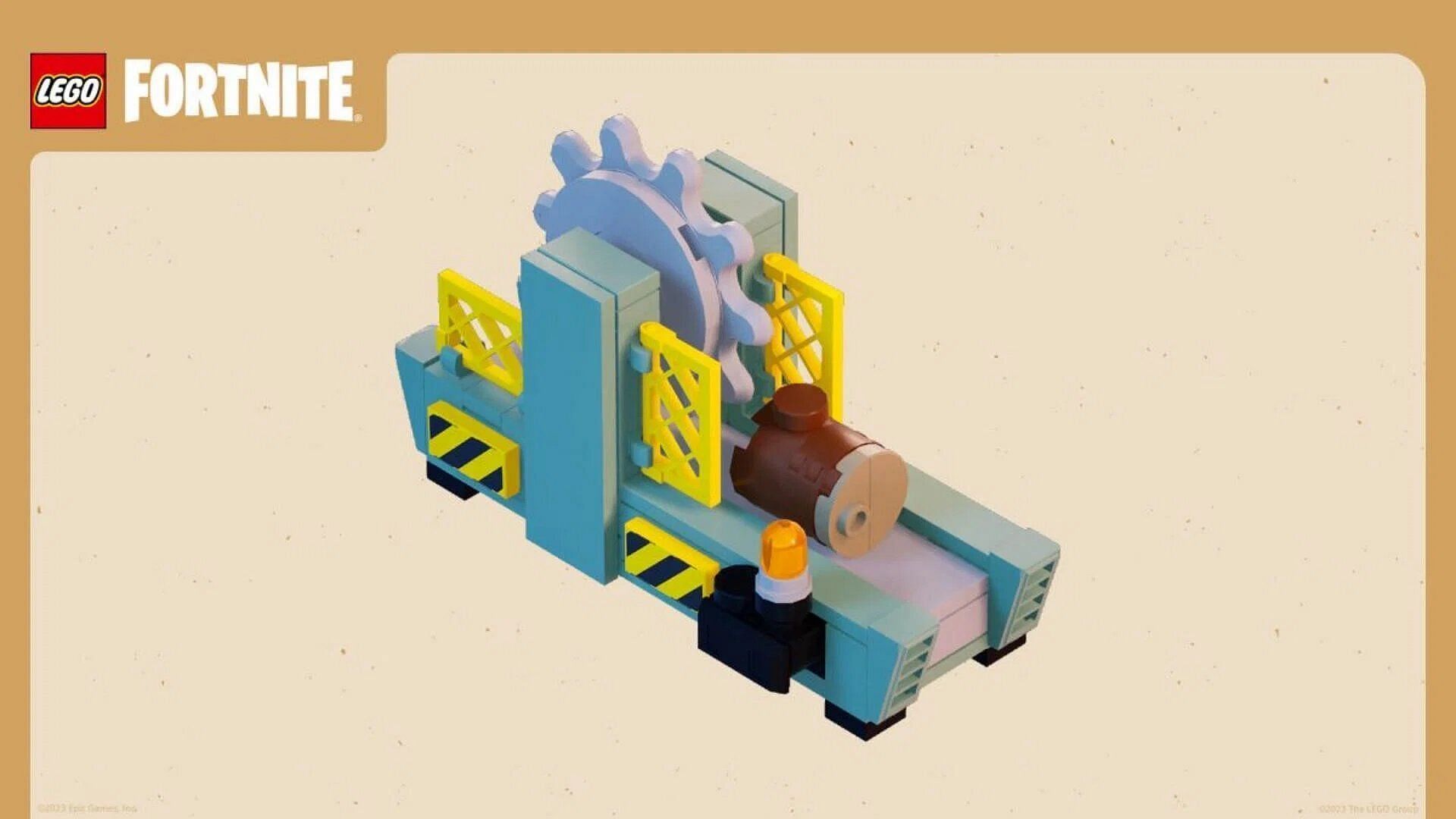 Lumber Mill in LEGO Fortnite. (Image via Epic Games)