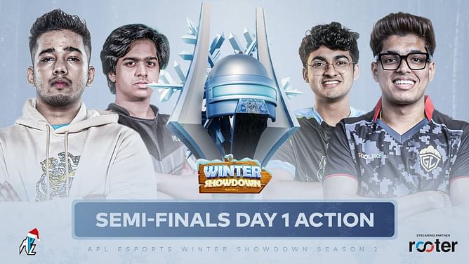 APL Winter BGMI Showdown Season 2 Semifinals Day 1: Overall standings, top 5 players, and more