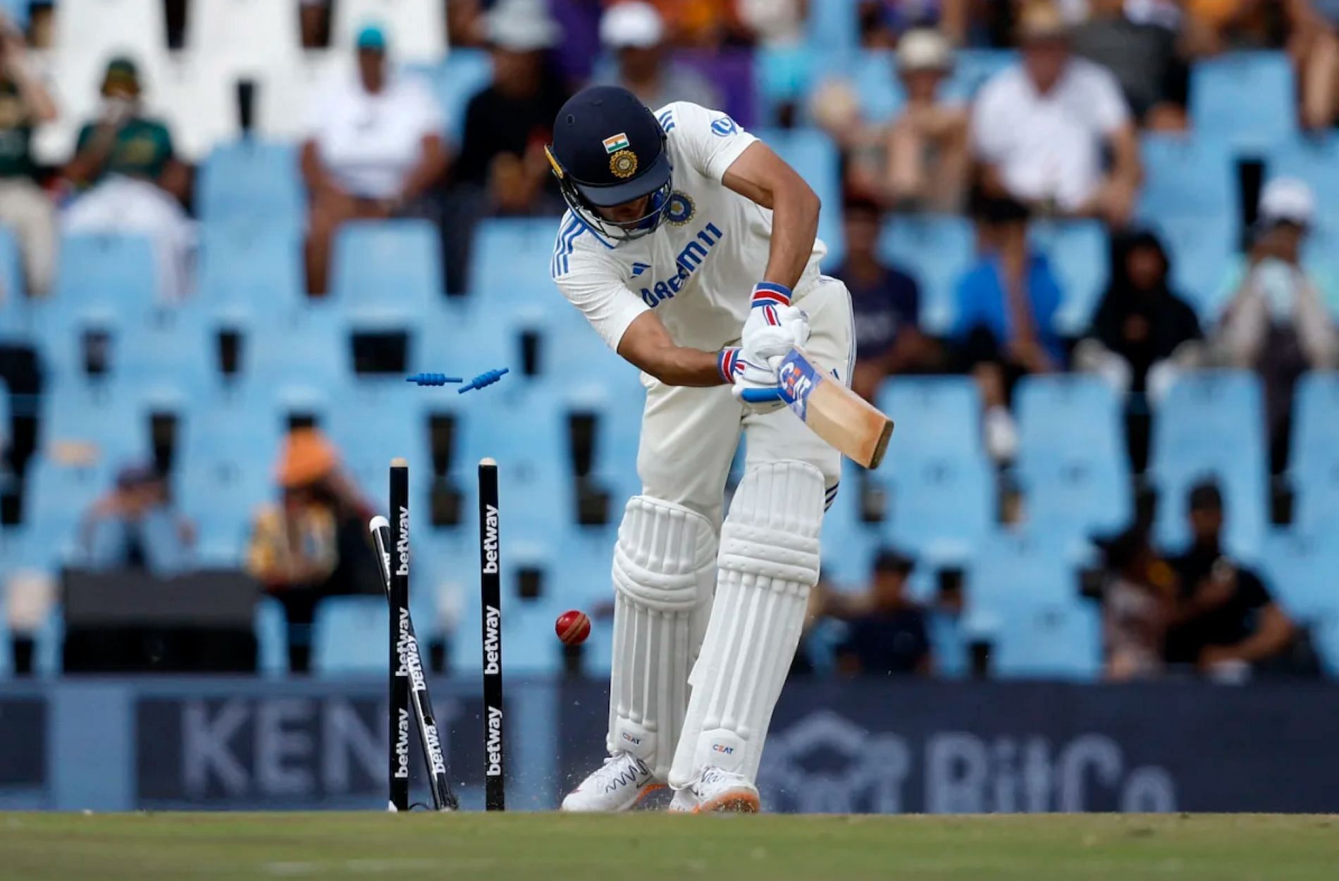 Gill suffered twin failures in the opening Test against South Africa