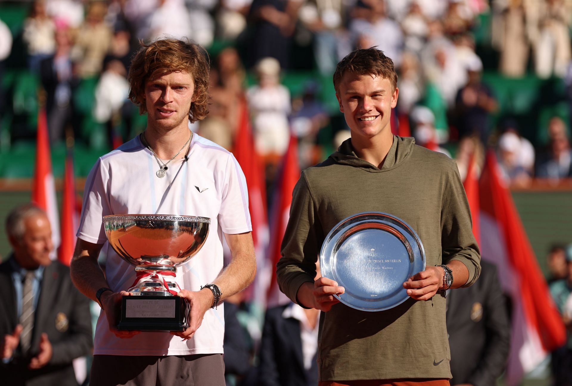 Andrey Rublev and Holger Rune