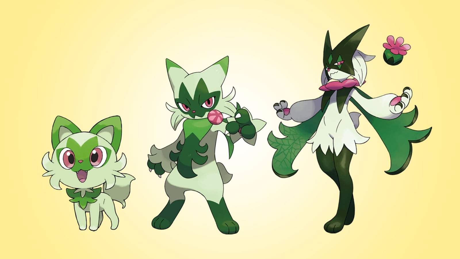Pokemon Scarlet And Violet Exploring Gen 9 Starter Sprigatito Quaxly Pokemon Scarlet And Violet Exploring Gen 9 Starter Sprigatito Quaxly