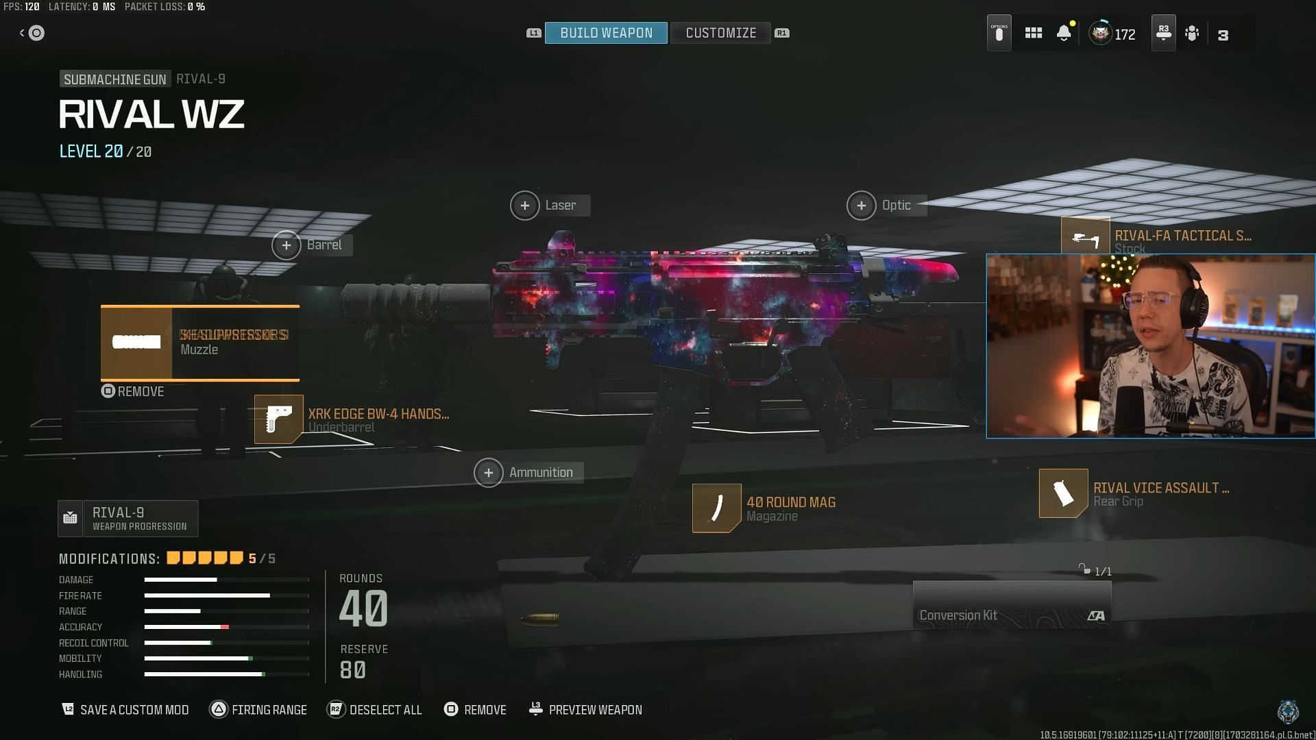 Rival-9 attachments (Image via Activision and YouTube/WhosImmortal) Renetti (Image via Activision)