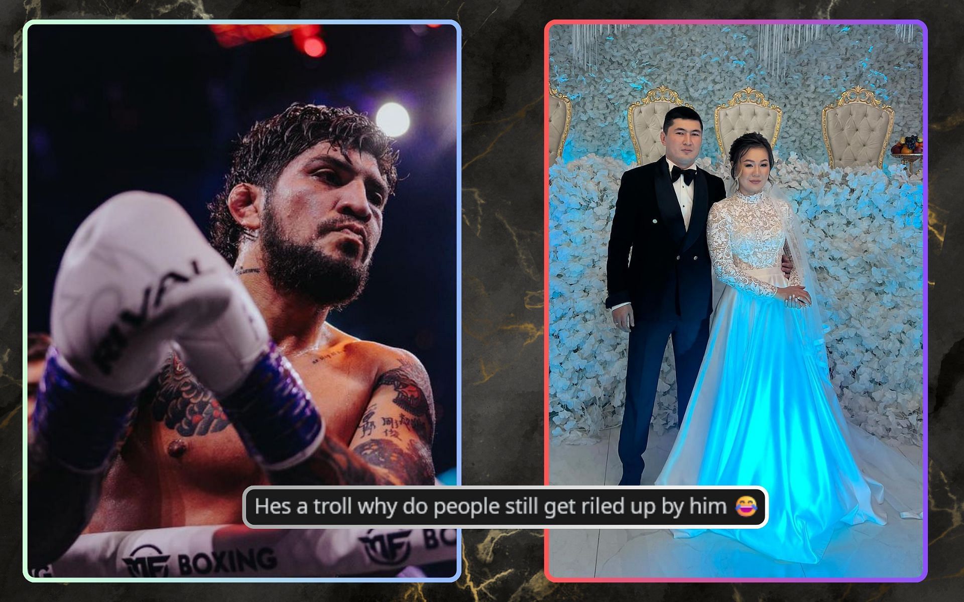 Dillon Danis attempts to target Shavkat Rakhmono through his sister