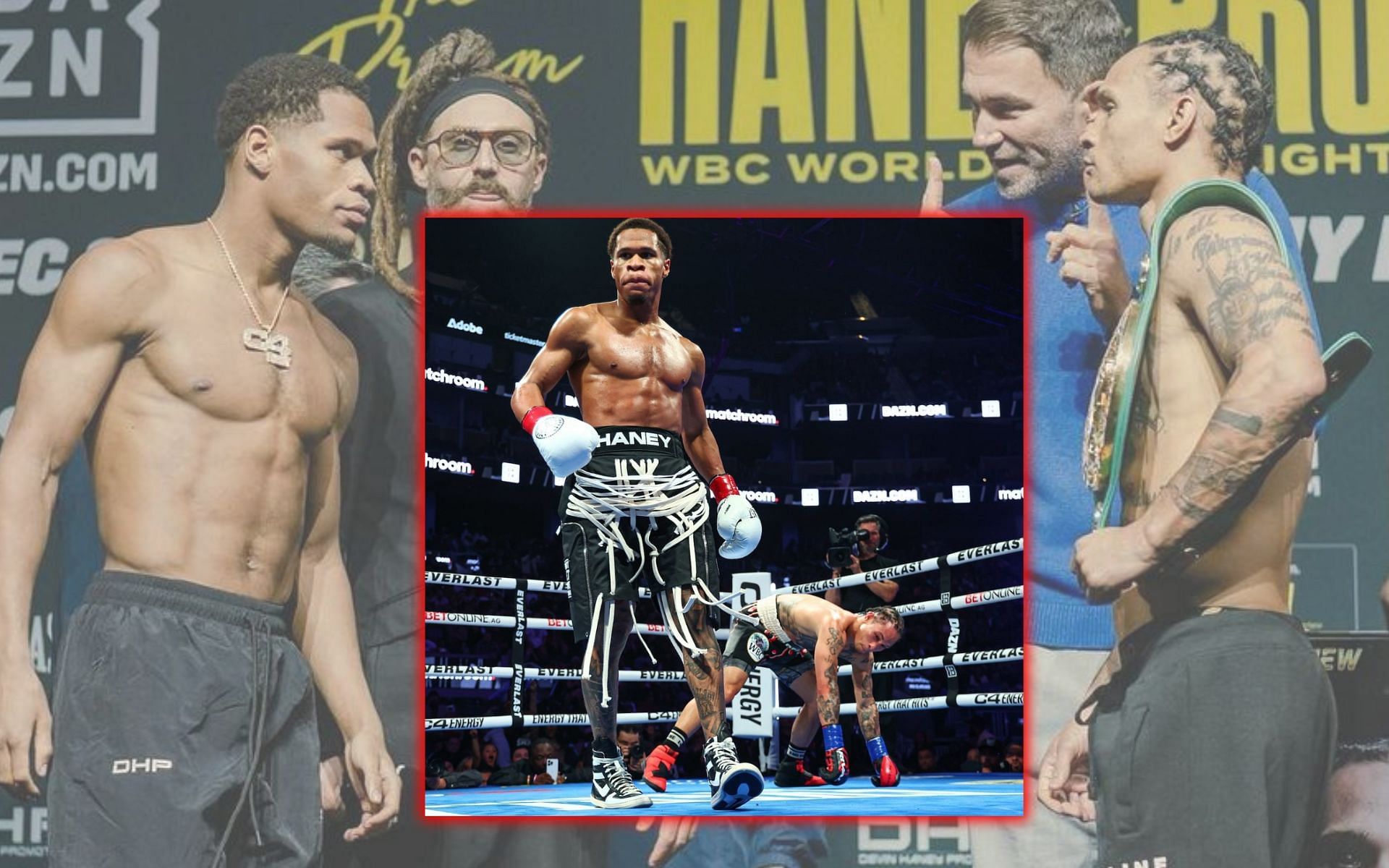 Devin Haney [Images via: @daznboxing and @realdevinhaney on Instagram]