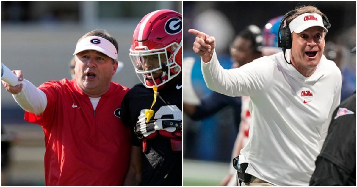 Ole Miss HC Lane Kiffin backs Kirby Smart as Georgia HC drops his ...