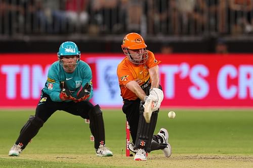Ashton Turner batting during the Big Bash League. (Pic: Getty Images)