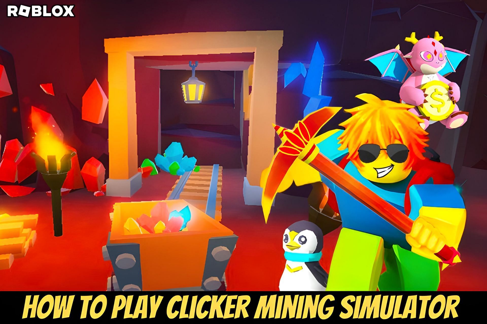 Have fun playing mining game (Image via Roblox)