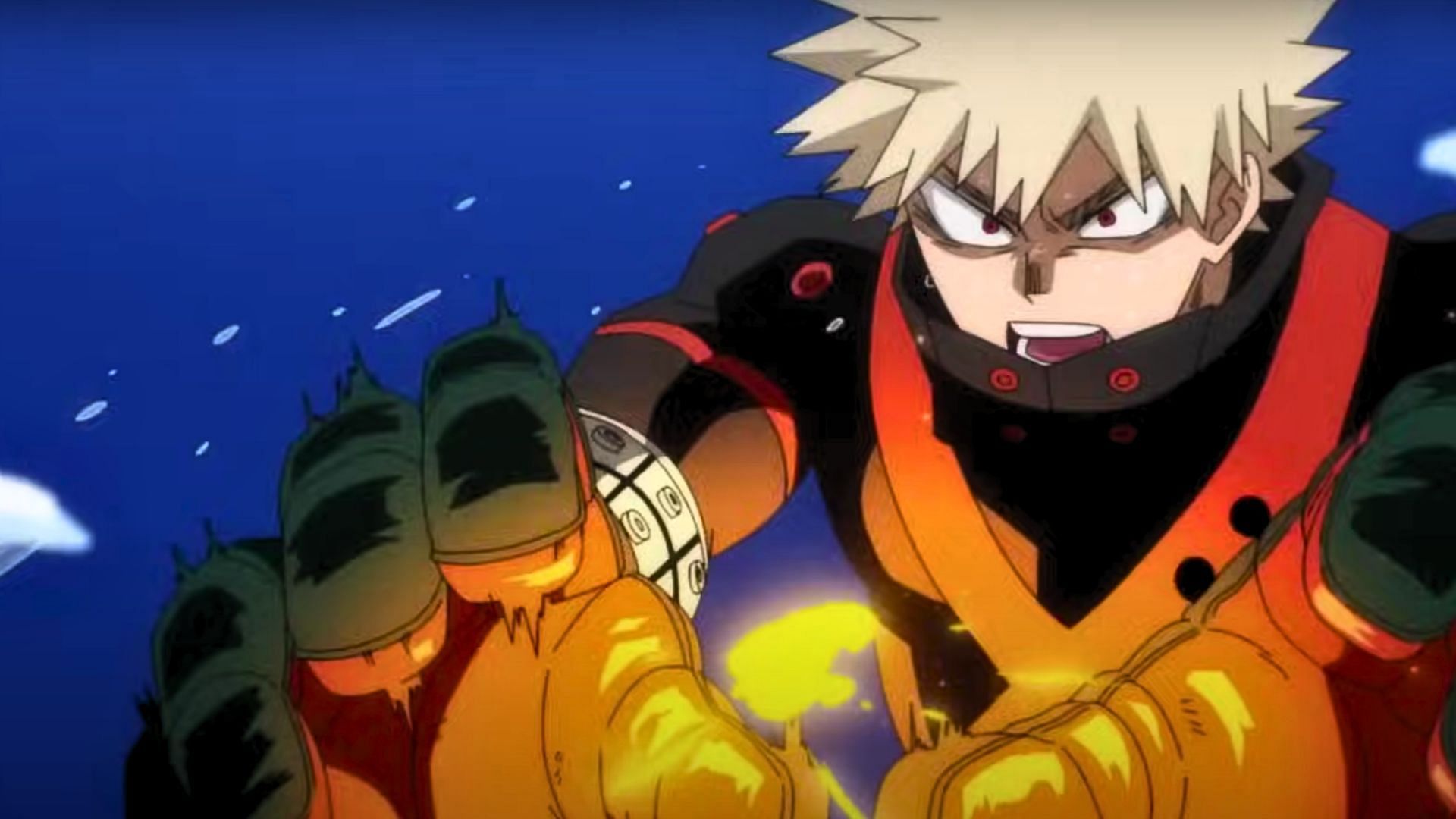 Bakugo, as seen in My Hero Academia (Image via Studio Bones)