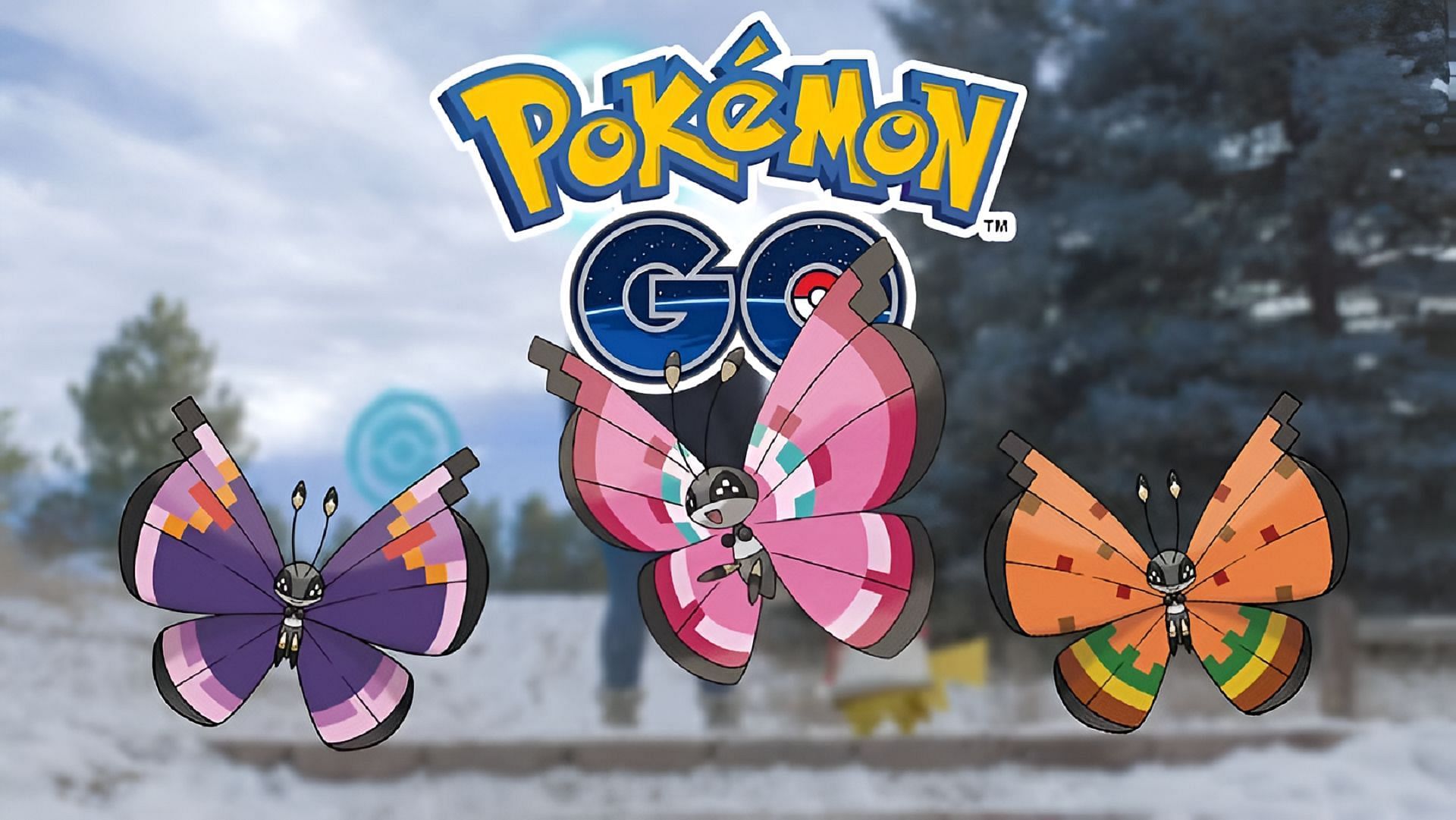 Pokemon GO&#039;s gifts and postcards can result in different Vivillon patterns being obtainable (Image via Niantic)