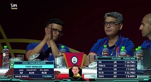 [Picture] RCB’s reaction to Josh Hazlewood’s name at IPL 2024 auction goes viral