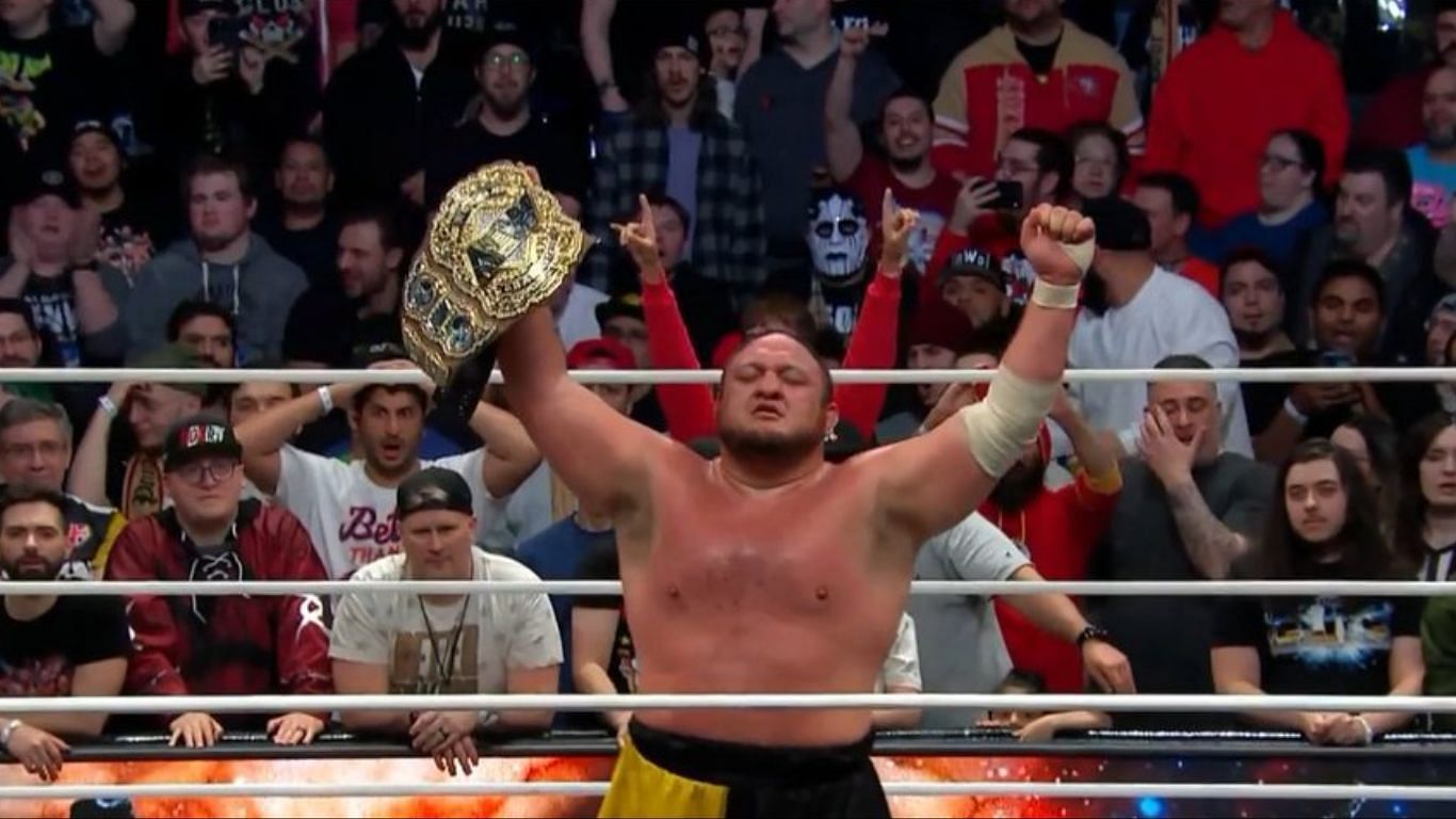 Samoa Joe defeated MJF to win the AEW World title at Worlds End PPV