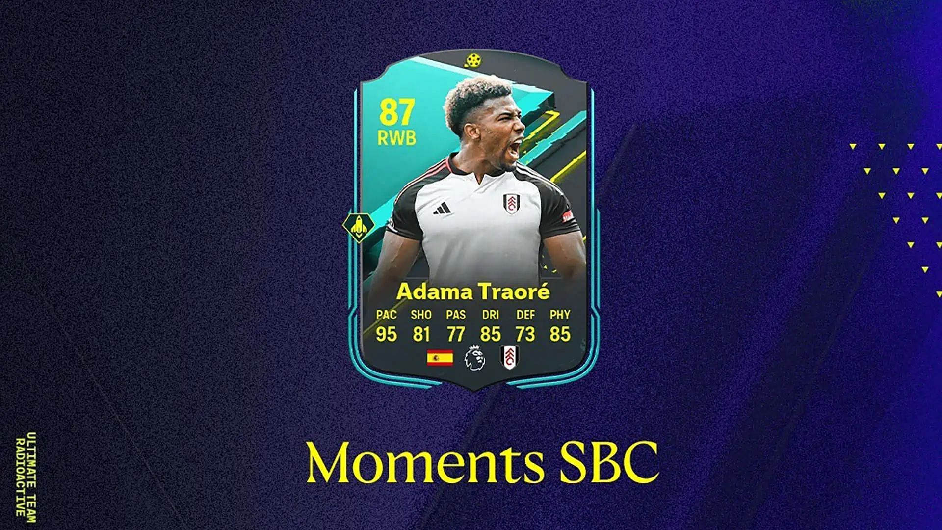 A new Player Moments SBC is available in EA FC 24 (Image via EA Sports)