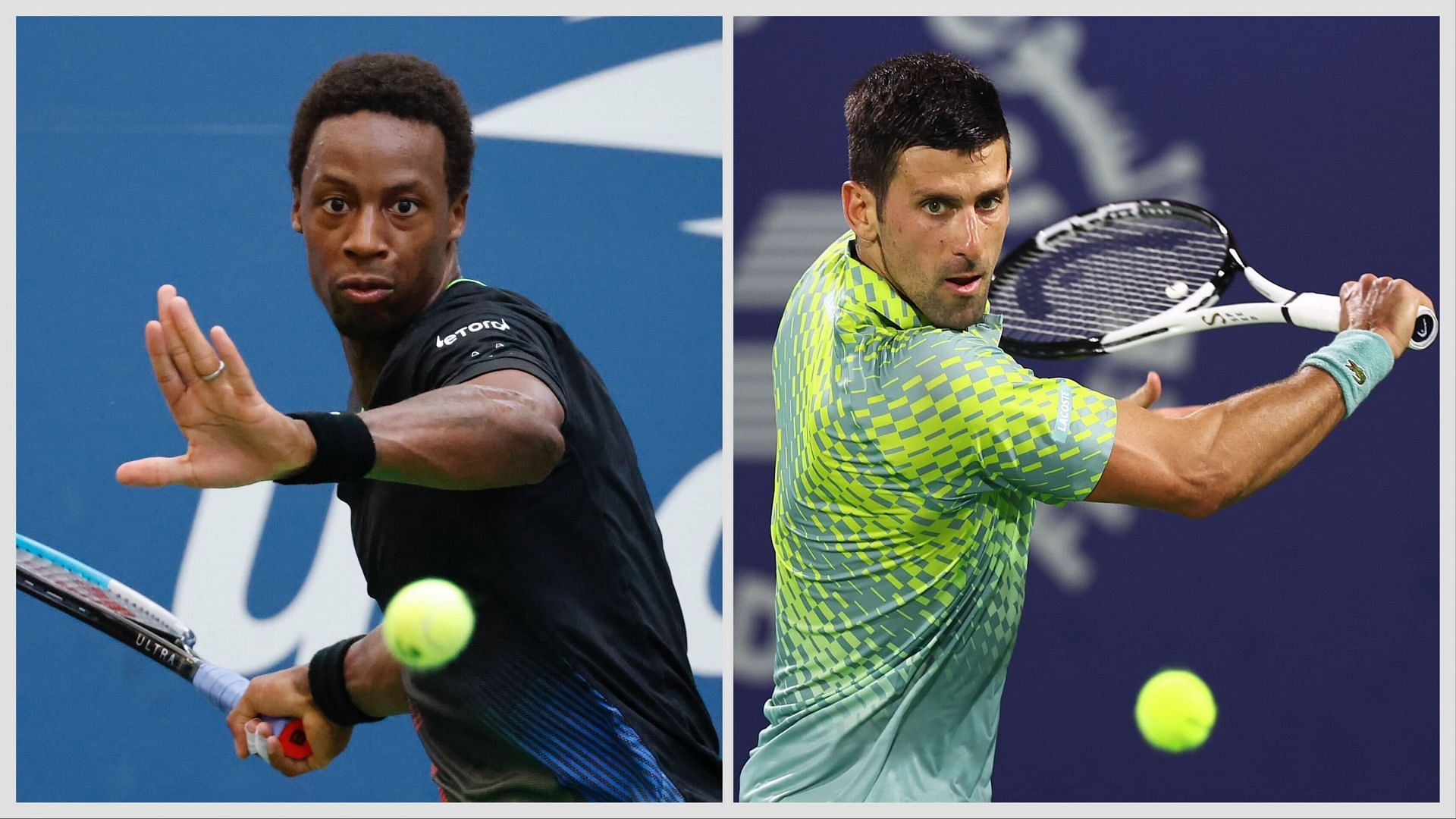 Both Djokovic and Monfils managed to roll back the years in 2023