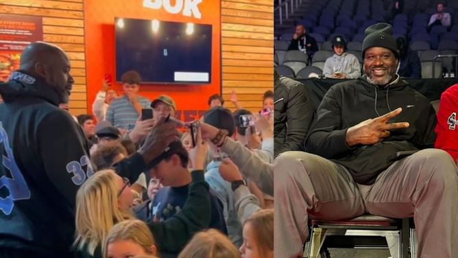Shaquille O'Neal makes surprise appearance at his Gilbert 'Big Chicken' restaurant, leaving customers thrilled