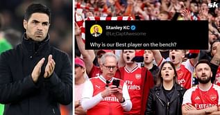 "A step backwards", "Why is our best player on the bench" - Arsenal fans disappointed as 24-year-old star dropped from XI for Wolves fixture