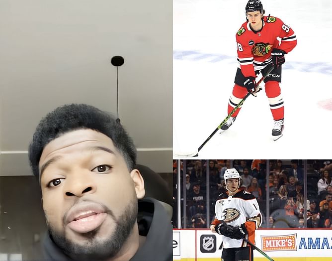 "Absolutely disgusting": Connor Bedard and Trevor Zegras' "Michigan" goals impress P.K. Subban