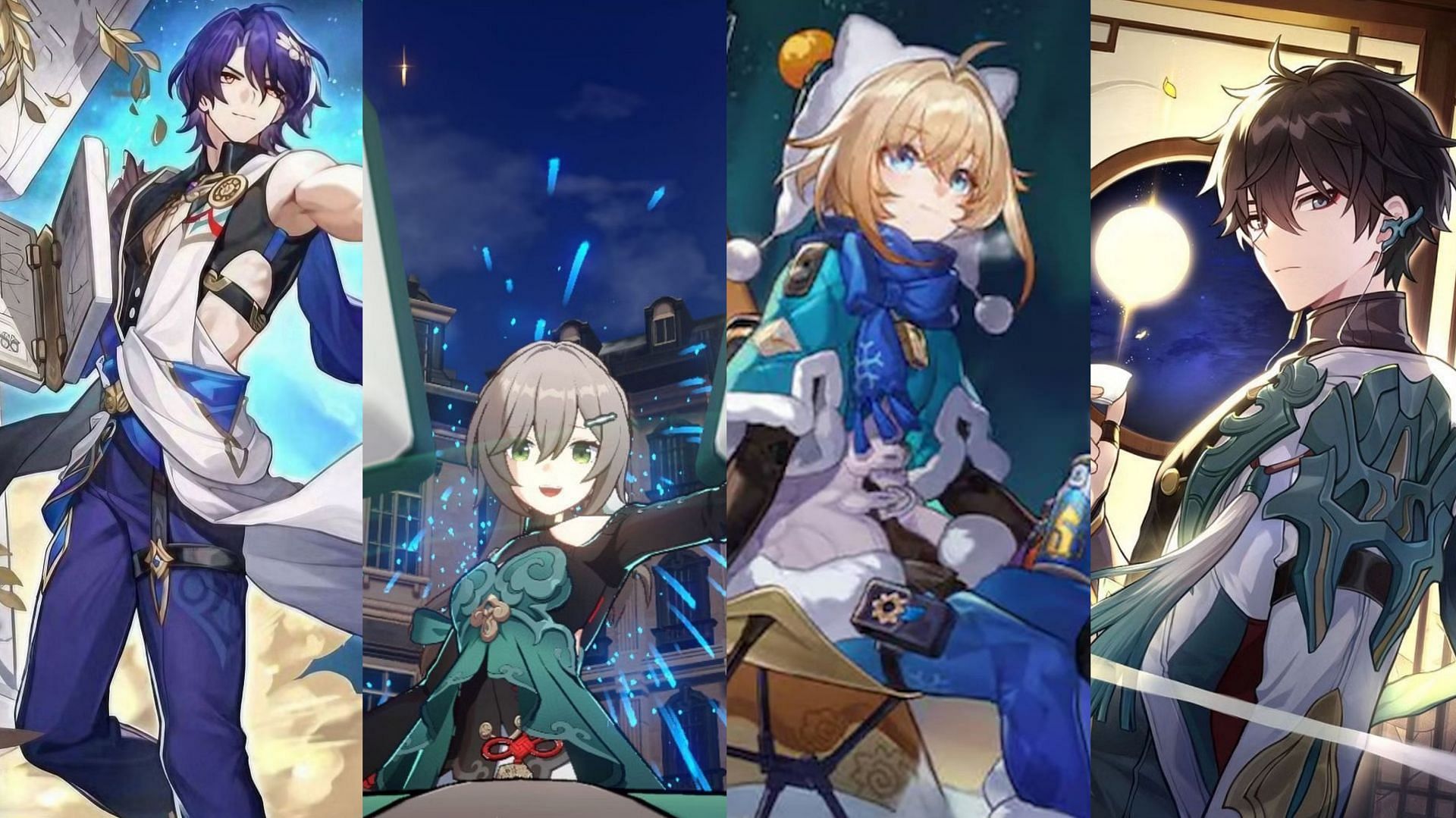 F2p characters in version 1.6 of Star Rail (Image via HoYoverse)