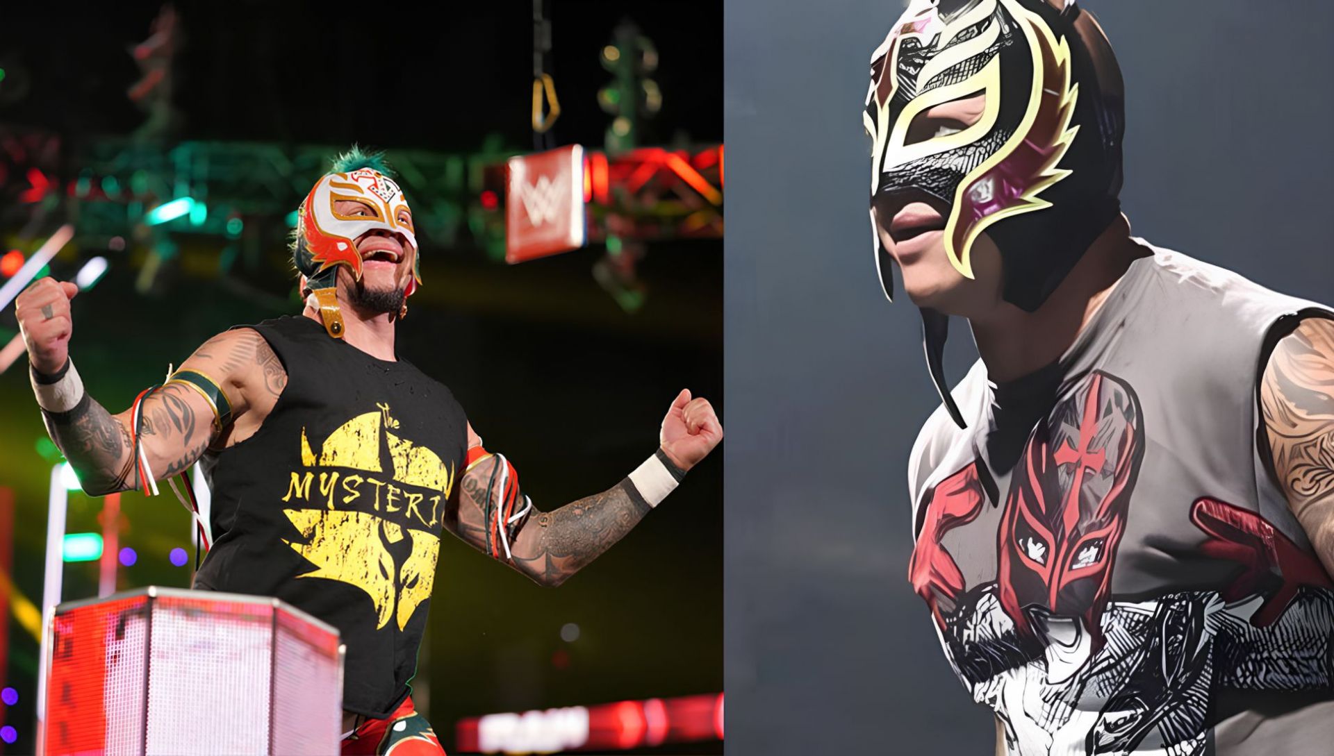 Rey Mysterio is currently drafted on SmackDown