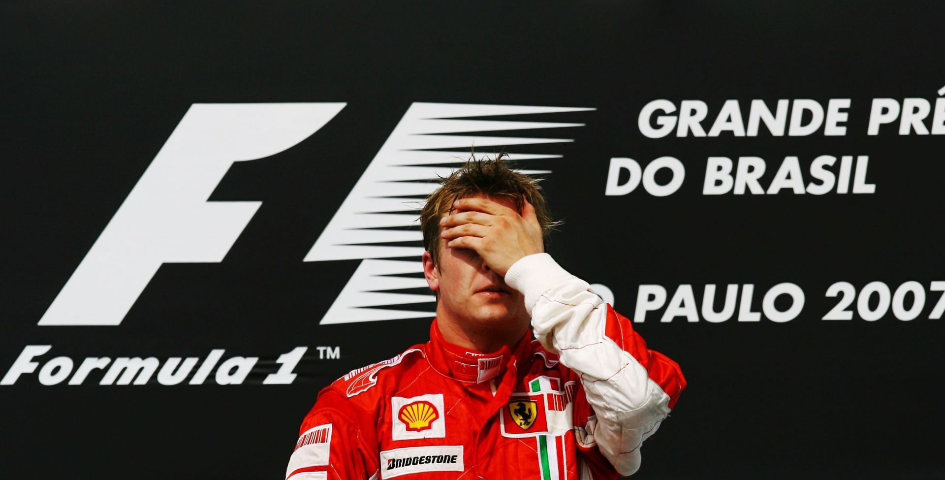 Raikkonen in 2007 (Photo by Paul Gilham/Getty Images)