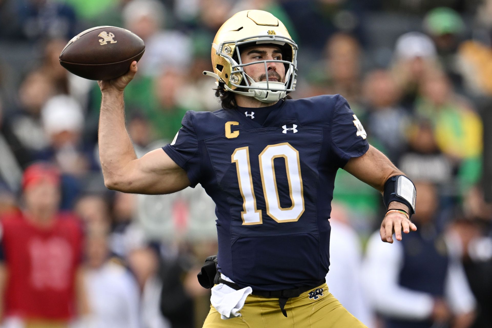 Is Sam Hartman playing in the Bowl Game? Notre Dame QB's status explored