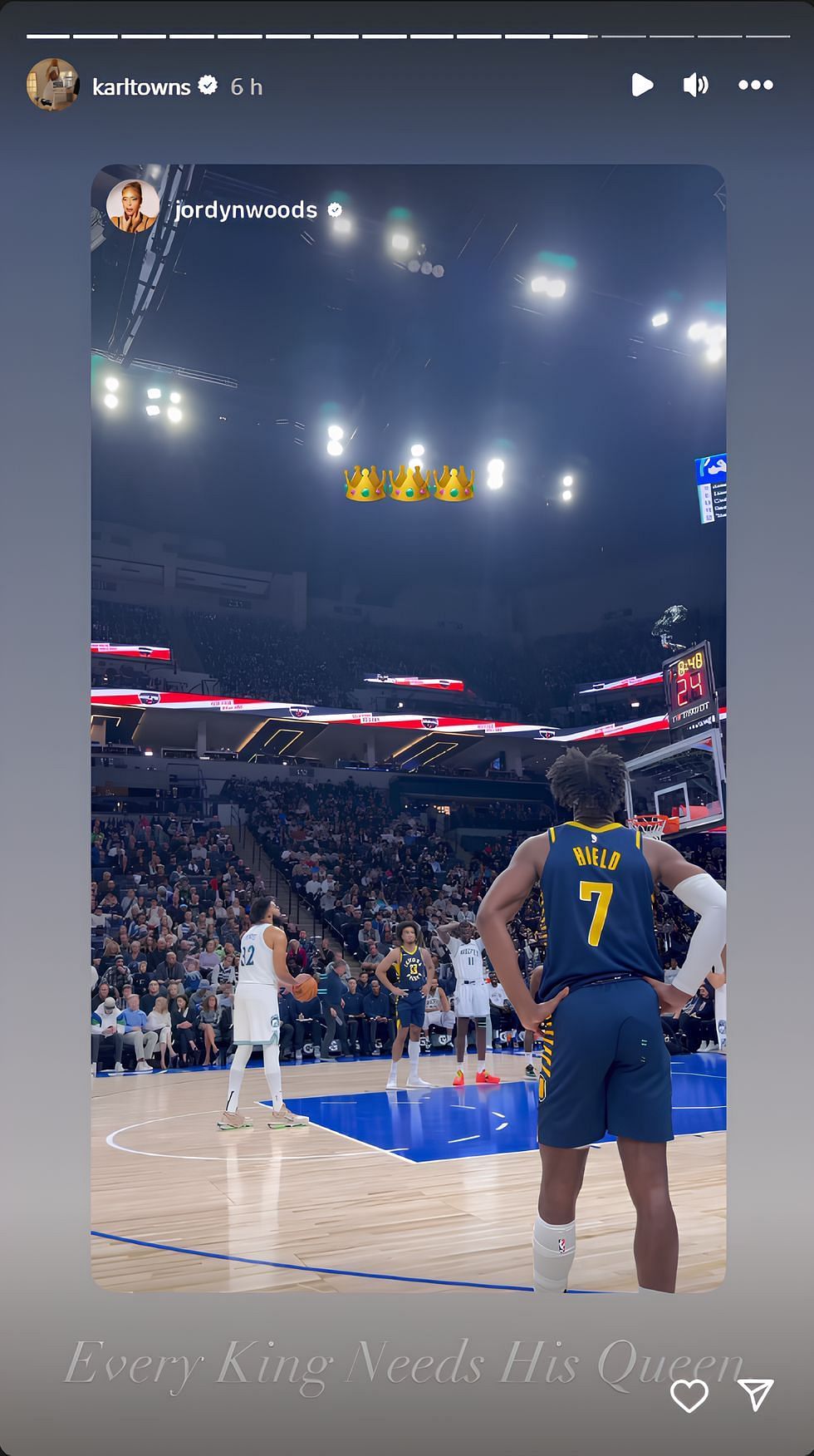 Karl-Anthony Towns: &quot;Every King Needs His Queen&quot;