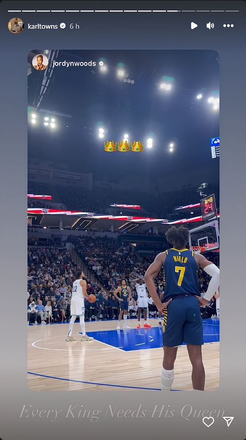 Karl-Anthony Towns: "Every King Needs His Queen"