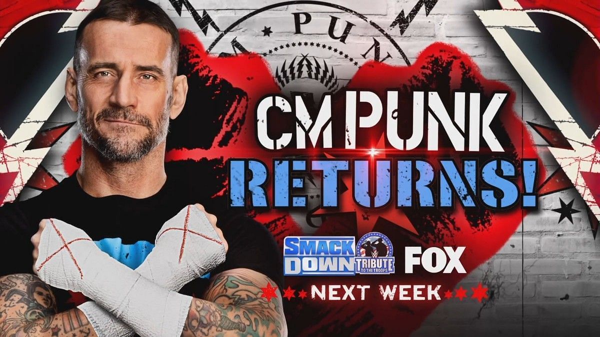 CM Punk could meet a potential rival on WWE SmackDown
