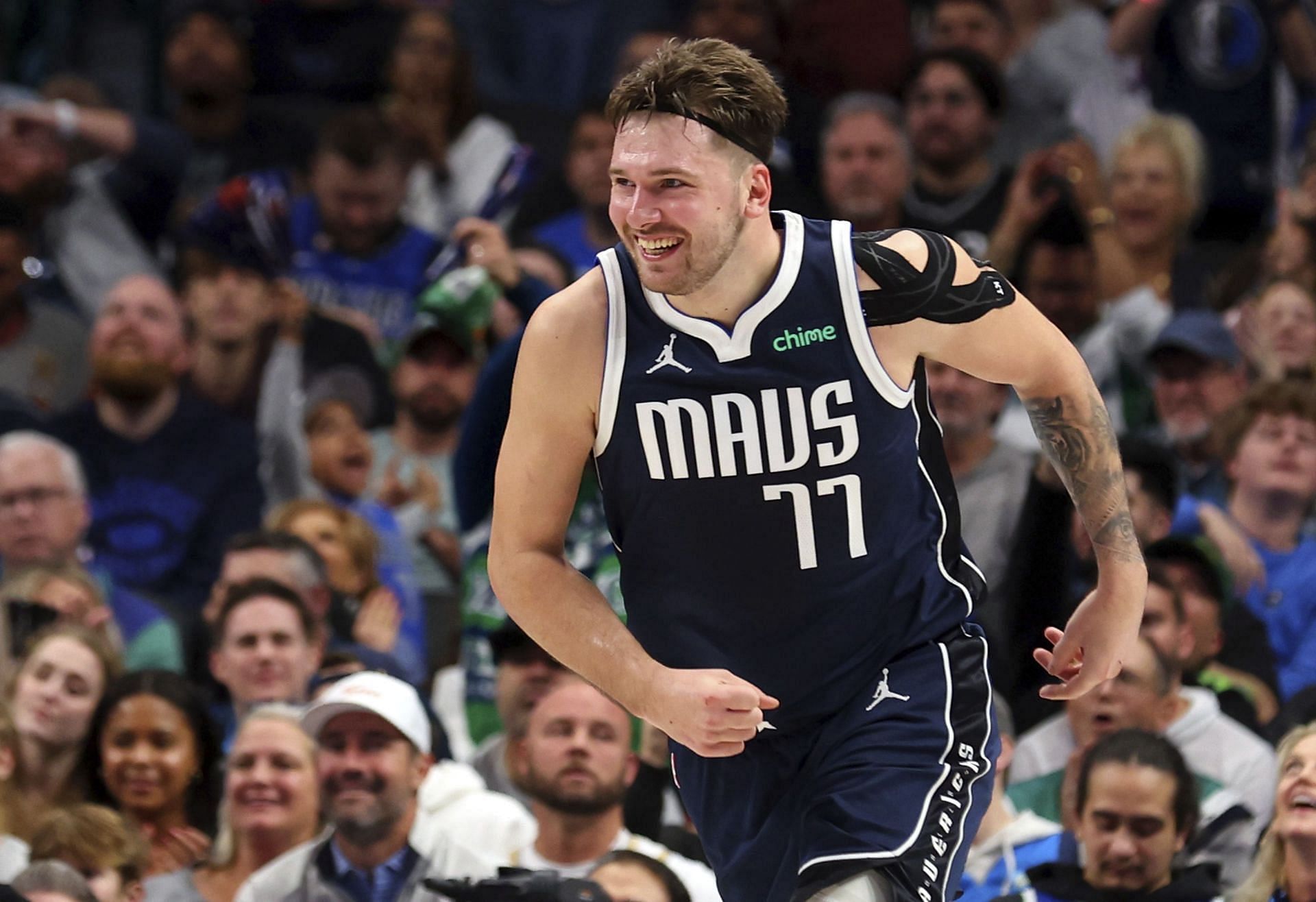 Watch: Luka Doncic perfectly nails hilarious Forrest Gump