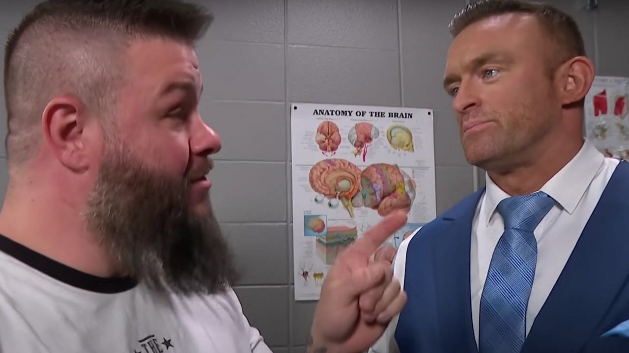 [Watch] Kevin Owens Gets Nick Aldis To Break Character On WWE SmackDown