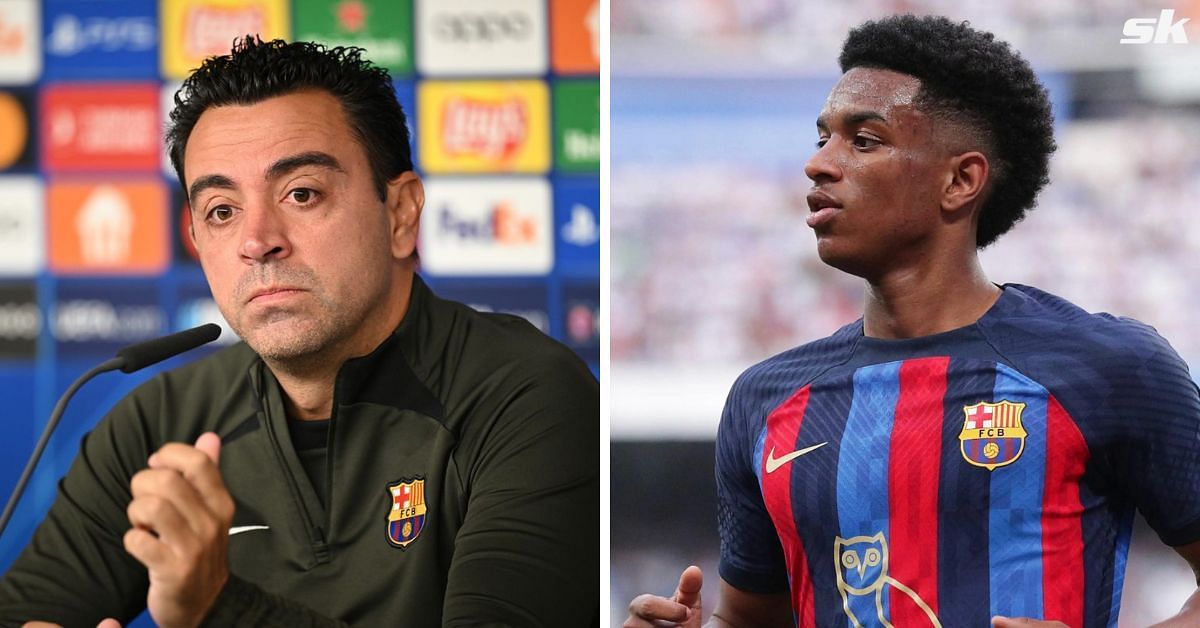 Xavi and Alejandro Balde (via Getty Images)