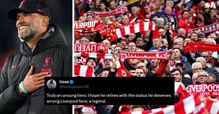 "Truly an unsung hero", "Finally back to his best" - Liverpool fans laud star's 'brilliant' performances this season