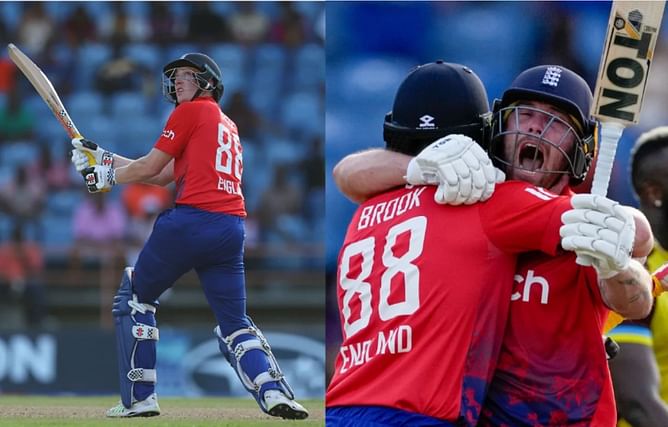 [Watch] Harry Brook's incredible final over heroics help England pull off highest successful run chase vs WI in 3rd T20I