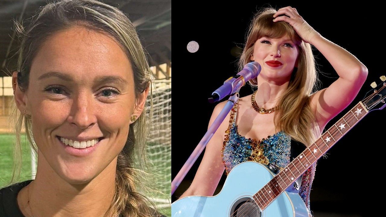 Kylie Kelce is apparently sticking by Taylor Swift in regards to the latest rumor about the singer. 