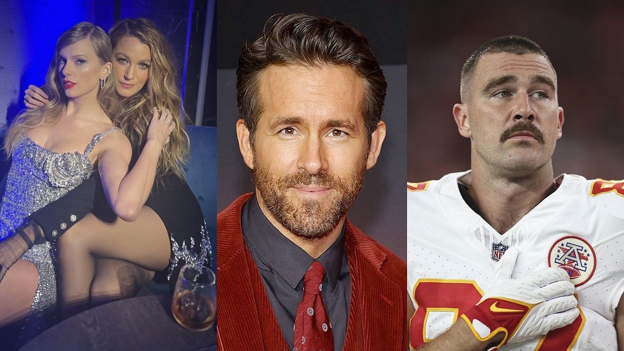 Ryan Reynolds posted a new take on the recent photo with Taylor Swift and his wife Blake Lively.