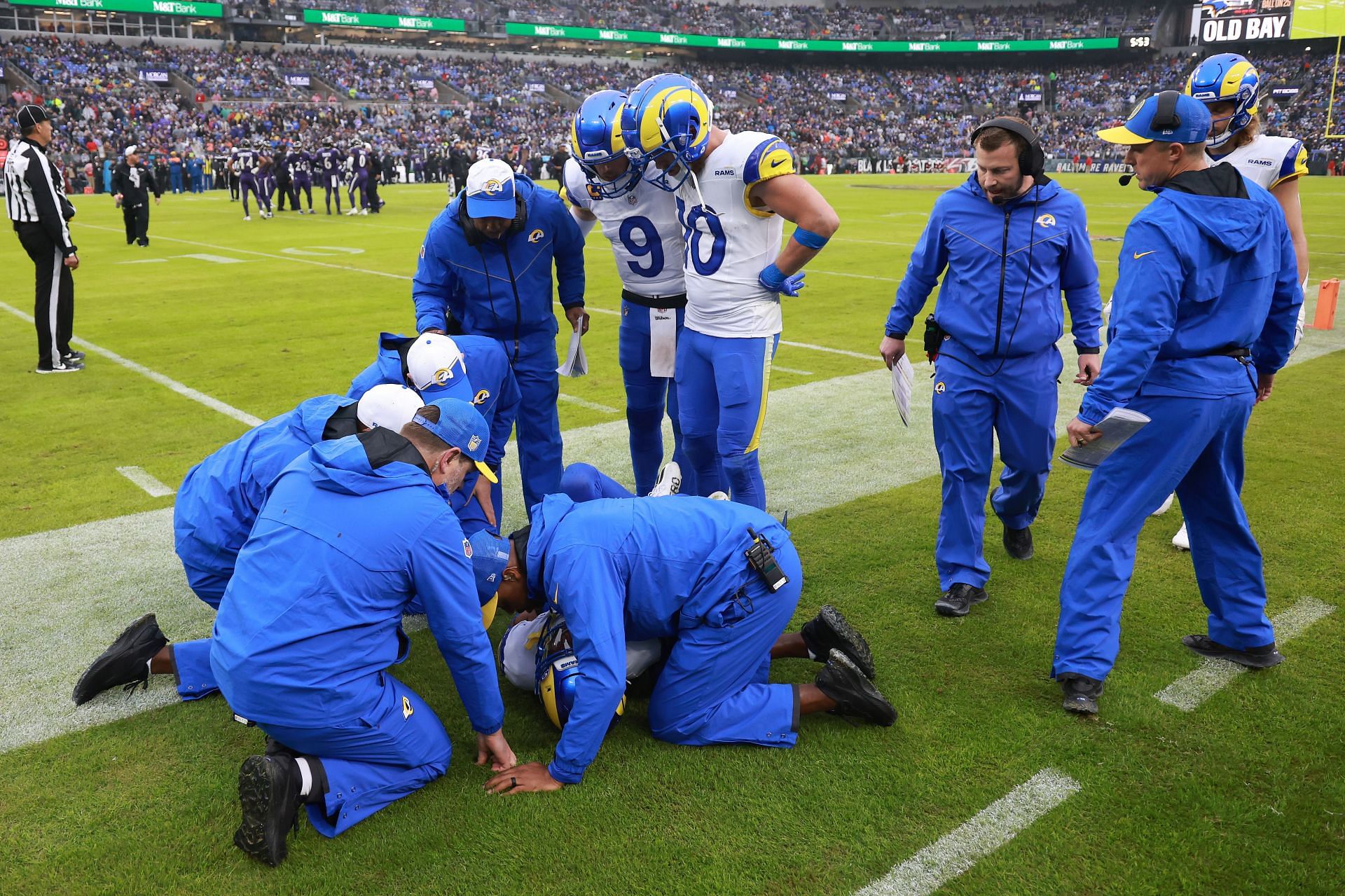 Los Angeles Rams v Baltimore Ravens