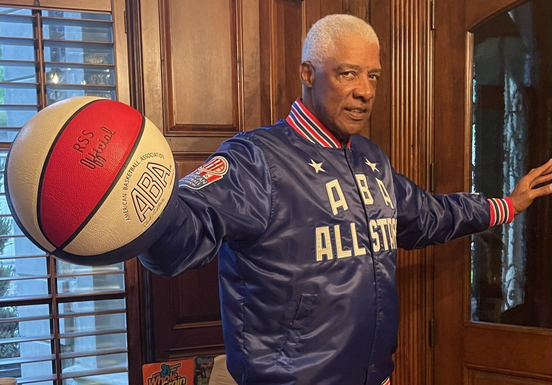 Julius Erving, the Dr. J of basketball