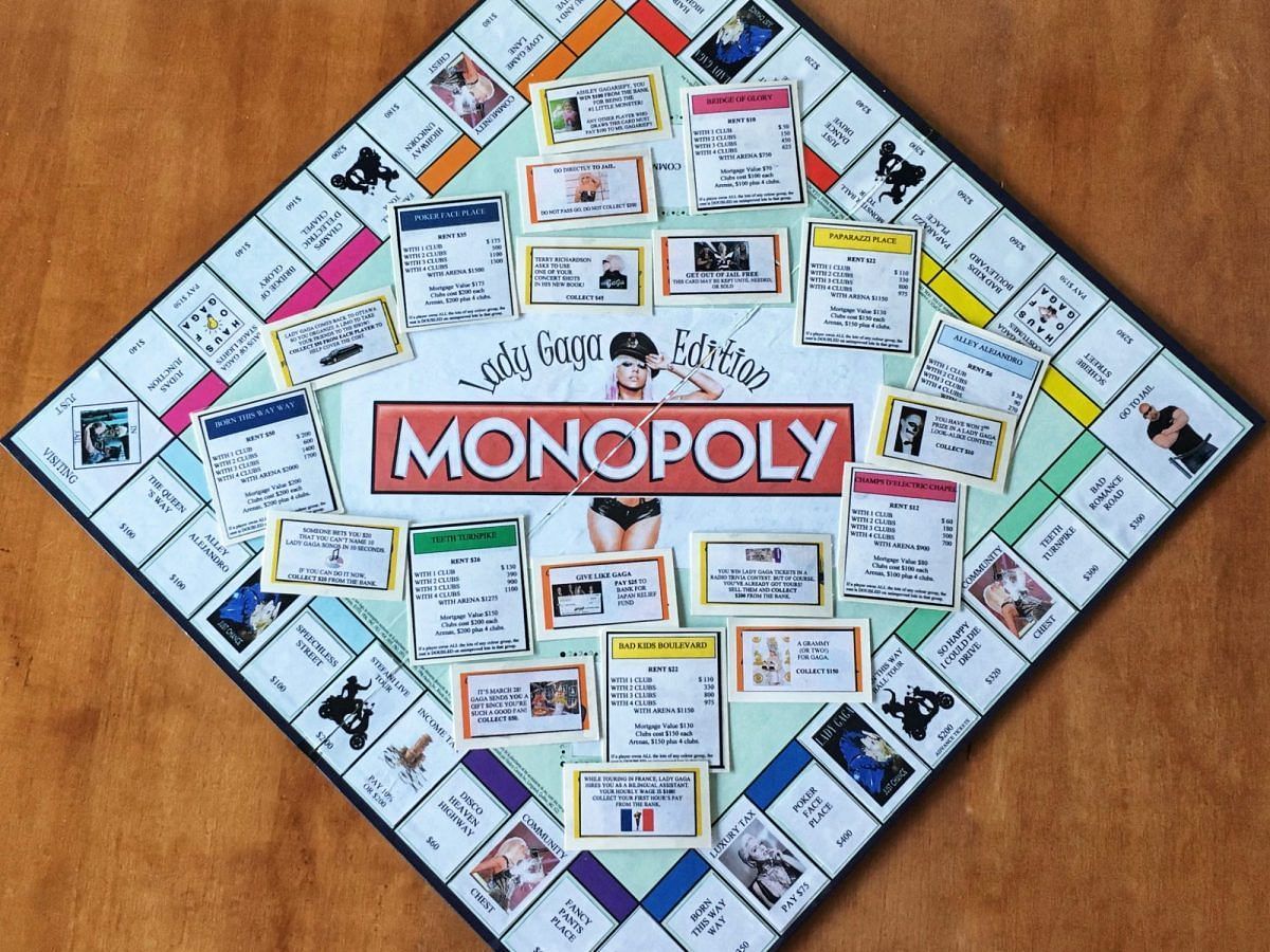 The Monopoly Board Game (Image via Meeple Mountain)