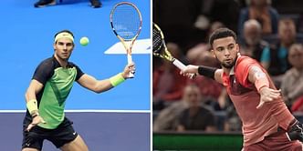 "Let's go for a quality preseason" - Rafael Nadal and Arthur Fils exchange wishes as they commence their practice sessions in Kuwait