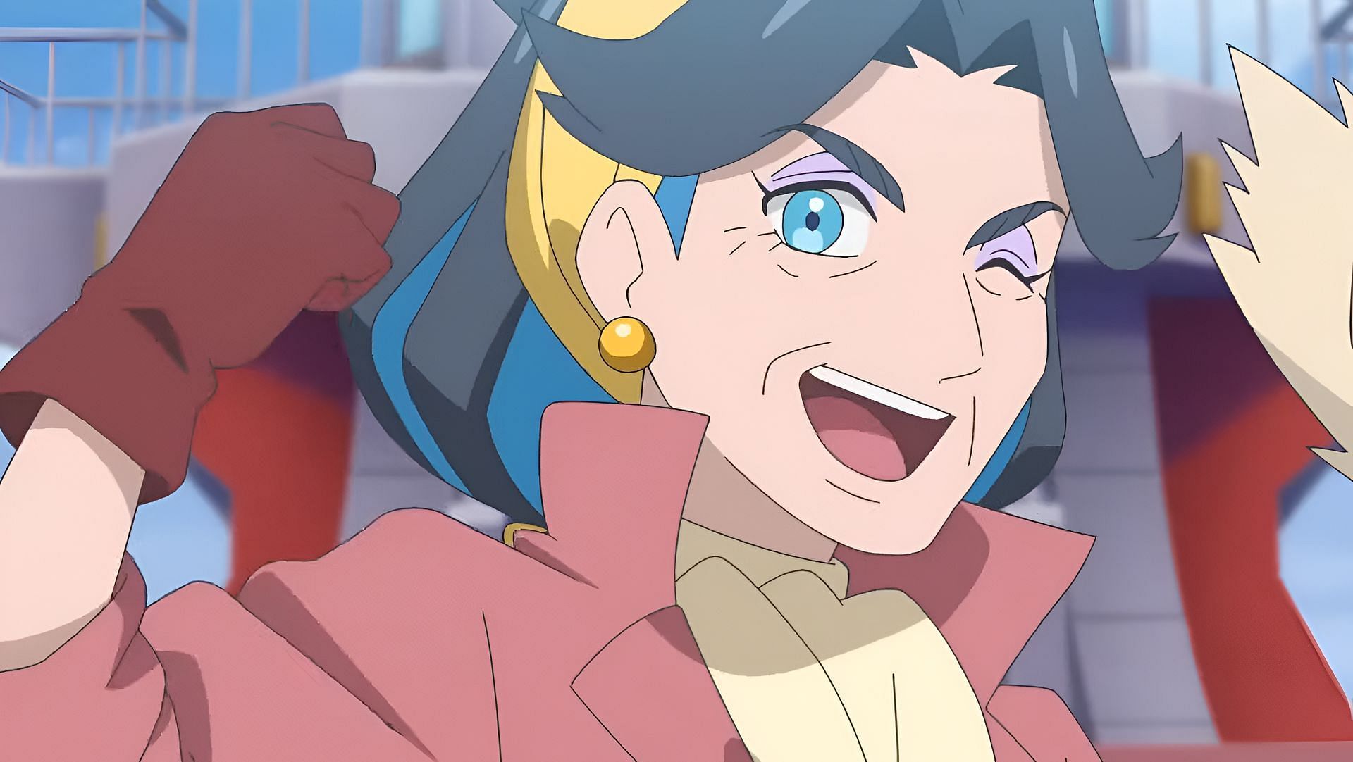 Diana challenges Liko and Roy to a battle (Image via The Pokemon Company)