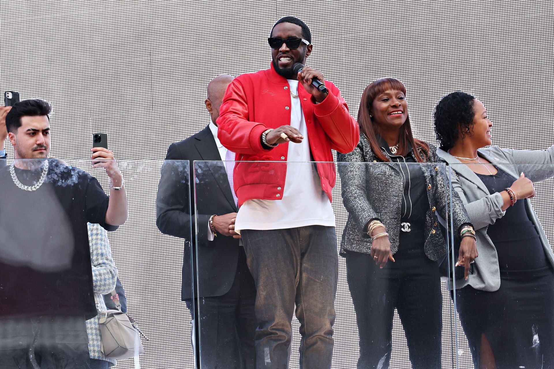 New York City Mayor Presents Sean &quot;Diddy&quot; Combs With Keys To The City