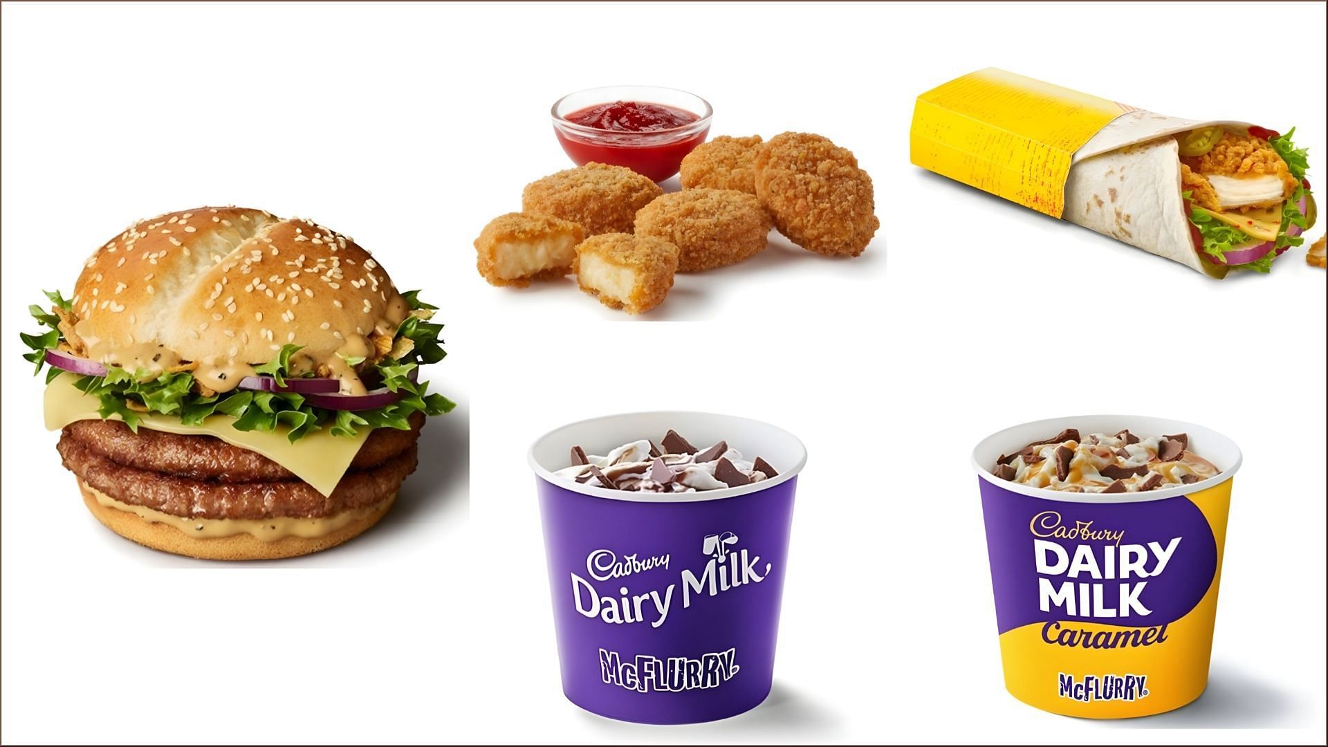 McDonald&rsquo;s get ready to add refreshing food and dessert options to the menu this January (Image via McDonald&rsquo;s)