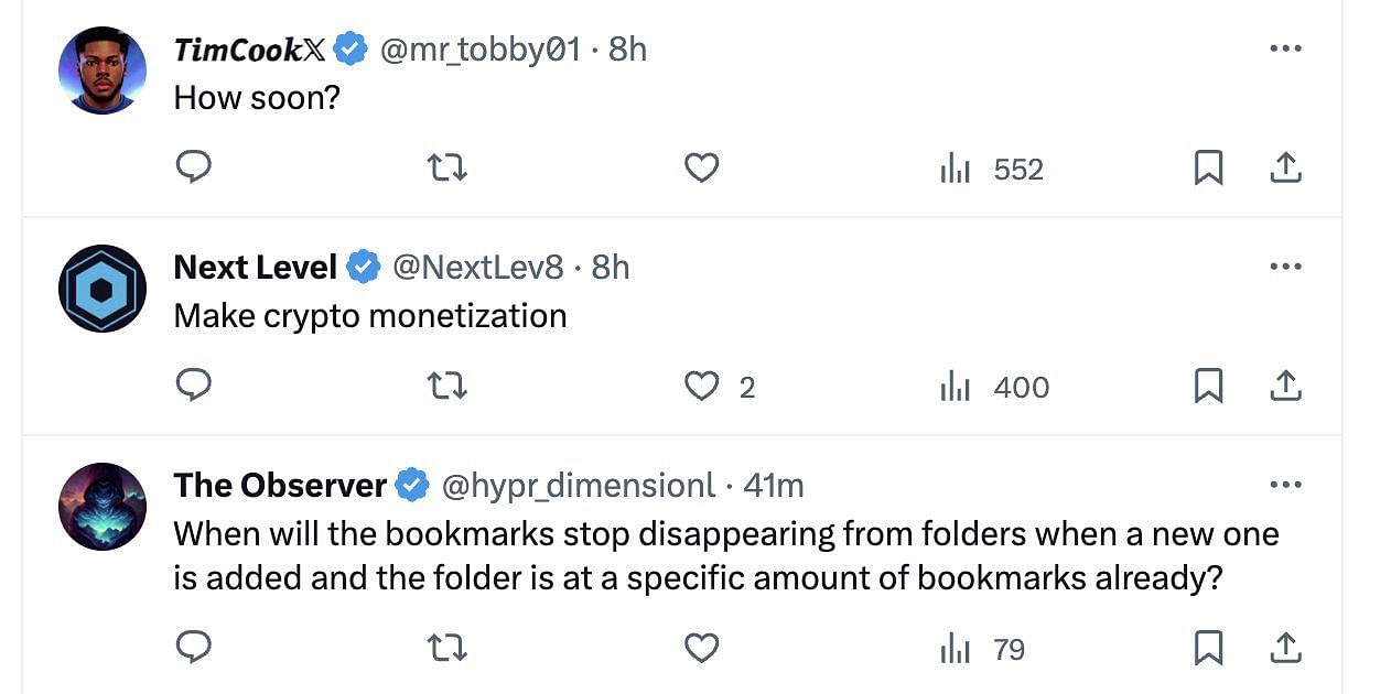 Social media users reacted to X&#039;s new feature as Elon Musk confirmed it on the platform. (Image via @PopBase/ Twitter)