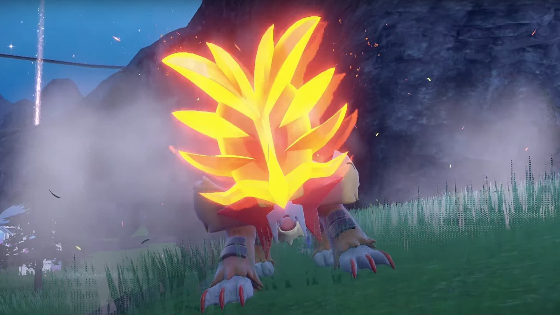 Gouging Fire using its signature move Burning Bulwark (Image via The Pokemon Company)