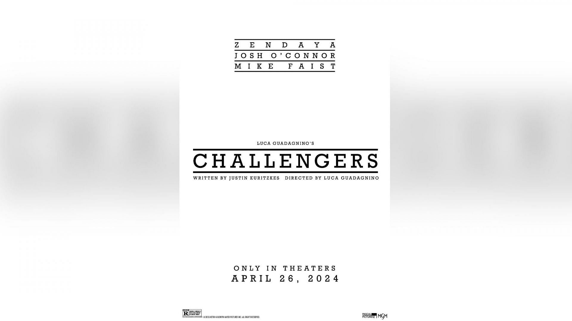 Challengers (Image via MGM)