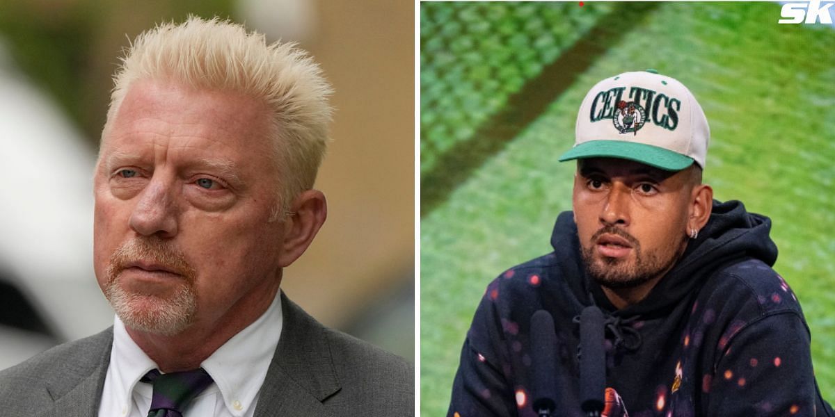 Boris Becker hit back at Nick Kyrgios calling his generation slow